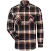 Image de Craftland, Hommes, Chemise, Chemise en flanelle TURRELL Taille XL à carreaux noirs/marine/beige/rouge, Bleu, Rouge, Noir, Marron, Beige, (XL)