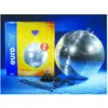 Image de Eurolite Jeu de boules à facettes avec moteur (40 cm), Boule à facettes, Multicolore
