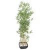 Image de EUROPALMS Bambou dans bol, artificiel, 150cm