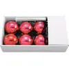 Image de Europalms, Décorations de sapin de Noël, LED Boule de Noël 6cm, rouge 6x