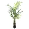 Image de Europalms, Plantes artificielles, Aréquier à grandes feuilles, plante artificielle, 125cm (125 cm)