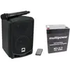 Image de Omnitronic Mini-WAMS 065 BT Système de sonorisation portable, Haut-parleur PA, Noir