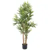 Image de Europalms, Plantes artificielles, Bambou deluxe (120 cm)