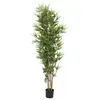 Image de EUROPALMS Bambou deluxe, plante artificielle, 180cm