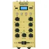 Image de Omnitronic GNOME-202P Mini-mixeur or, Table de mixage, Or