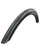 Image de Schwalbe pneu extérieur Un pneu repliable 28 x 1,00 (25-622) noir/bleu