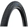 Image de Schwalbe Pneu Rigide Urbain Fat Frank Bn/w+rt Motion 700 X 50 700 x 50