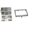 Image de Adaptateur de façade 2-din pour porsche 911 / boxter / cayman dark gris