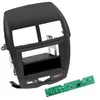 Image de Adaptateur de façade 2-din pour avec vide poche mitsubishi asx 2010 > noir