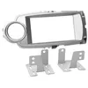 Image de Adaptateur de façade 2-din pour toyota yaris 10/2011 -> gris