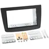 Image de ACV, Installation autoradio, Cadre d'autoradio Alfa Romeo 2 DIN noir