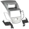 Image de Adaptateur de façade 2-din pour ford fiesta (avec afficheur) 2008 >gris