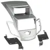 Image de ACV, Installation autoradio, Panneau Ford Fiesta met Multifunctioneel display 2008-2013 Kleur : Zilver