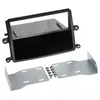 Image de Adaptateur de façade 2-din pour avec vide poche mitsubishi l200 2006 > noir