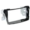 Image de Adaptateur de façade 2-din pour hyundai i40 2011 > noir piano