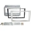 Image de ACV, Installation autoradio, 381230-24-5 Cache-radio Opel satin-stone avec coude central (2 DIN)