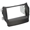 Image de Adaptateur de façade 2-din pour hyundai santa fe noir