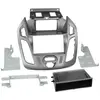 Image de ACV, Installation autoradio, Cadre d'autoradio Ford 2 DIN argenté