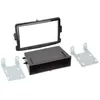 Image de Adaptateur de façade 2-din pour dacia / opel / renault noir piano