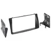 Image de Adaptateur de façade 2-din pour toyota corolla / corolla verso noir