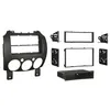 Image de Adaptateur de façade 2-din pour avec vide poche mazda 2 2007 > noir