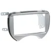 Image de Adaptateur de façade 2-din pour nissan micra (k13) 2011 - 2013 gris