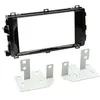 Image de Adaptateur de façade 2-din pour toyota auris 01/2013 > noir piano