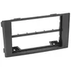 Image de Adaptateur de façade 2-din pour avec middle bar iveco daily noir