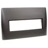 Image de Adaptateur de façade 1-din fiat stilo noir
