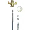 Image de Eibenstock, Machine : accessoires, Elektrowerkzeuge GmbH Kit de fixation murale Eibensto avec cheville, vis à serrage rapide et écrou