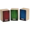 Image de Sela Percussion Mini Cajon Shaker Set Se 108 Guiros - shakers
