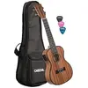 Image de Cascha HH2035E Premium acajou E/A concert ukulélé set (De concert), Ukulélé, Marron