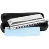 Image de Cascha Harmonica chromatique HH 2272   10 trous   40 notes   de do4 à fa#6 (Harmonica, Chromatique), Instrument à vent, Argent