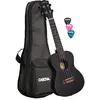 Image de Cascha HH 2300 Premium Concert Ukulele   Noir (De concert), Ukulélé, Noir
