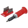 Image de tournevis a frapper bgs avec 12 embouts et poignee pare-coup - Bgs Technic