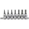 Image de BGS, Embouts, Jeu de douilles à embouts 10 mm (3/8") profil T (pour Torx) T15 - T50 7 pièces