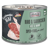 Image de MAC's Fin Gourmet 6 x 200 g pour chat - Boeuf & Lapin