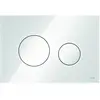 Image de TECE, Plaque de déclenchement, TECEloop plaque de fixation WC verre 9240650 blanc