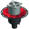 Image de TECE, Rigole de douche, DRAINPOINTS 130 trapo komplektas DN50, vertikalus, su "seal system" universaliu flan u (1300 mm)