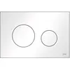 Image de Magni, Plaque de déclenchement, Plaque de commande pour WC TECEloop blanc, plastique, pour 2 quantités