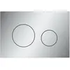 Image de TECE, Plaque de déclenchement, TECEloop plaque de déclenchement WC plastique pour technique à deux quantités (chrome mat)
