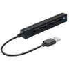 Image de Speedlink Snappy Slim (USB-A, 4 ports), Station d’accueil + hub USB, Noir