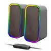 Image de Speedlink Enceinte stéréo de jeu TONOS RGB, noir, Haut-parleur PC, Noir