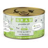 Image de 6x200g Grau menu gourmand sans céréales boeuf, canard - Pâtée pour chat