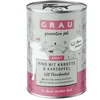 Image de 6x 400g GRAU nourriture pour chien boeuf avec carotte & pomme de terre humide