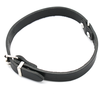 Image de collier Heim genieted Soft, noir taille 32:24-29cm tour de cou, 12mm de large chien