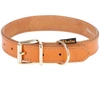 Image de Collier en cuir Heim Buffalo, cognac taille 55 tour de cou 40-50 cm - pour chien