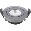 Image de Sigor, Plafonnier, Lampe encastrée Diled 6W 310lm 2700K-2100K Lampe de table anthracite 36° dimmable (310 lm)