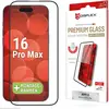 Image de Displex Premium Glass, Full Cover Anti-Reflex Panzerglas (1 pcs, Apple iPhone 16 Pro Max), Téléphone portable : film de protection, Transparent