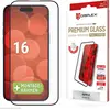 Image de Displex Verre premium, verre blindé Full Cover (1 pcs, Apple iPhone 16), Téléphone portable : film de protection, Transparent